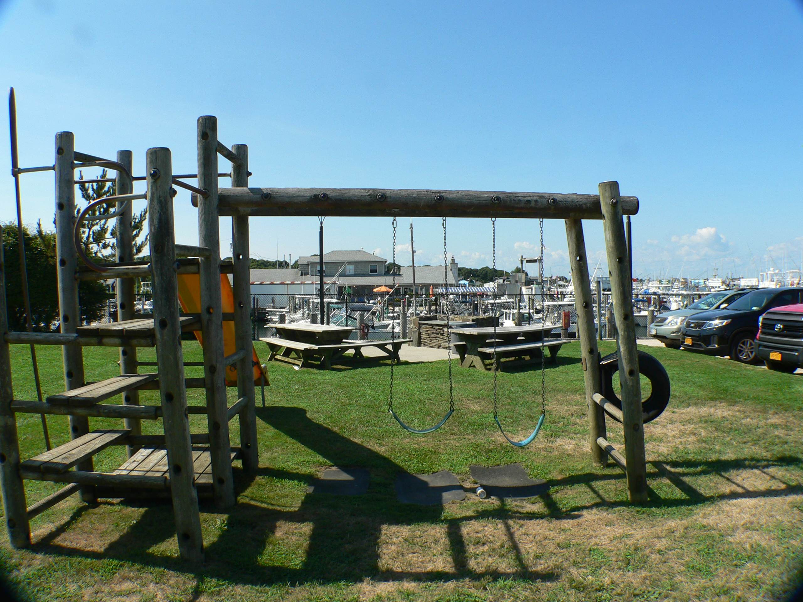 Snug Harbor Marina has a children's playground